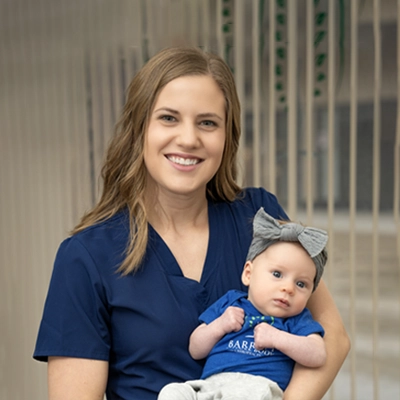 Chiropractic Pleasant Hills PA Emily With Baby Meet The Team