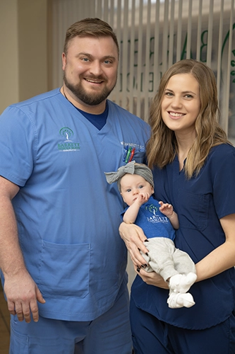 Chiropractor Pleasant Hills PA William Barrett With Family